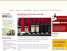 Tablet Screenshot of blog.wineontheway.com